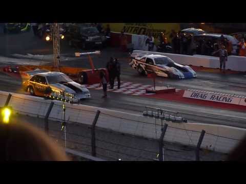 Jet Funny Cars NitrOlympX 2013 Nightshow