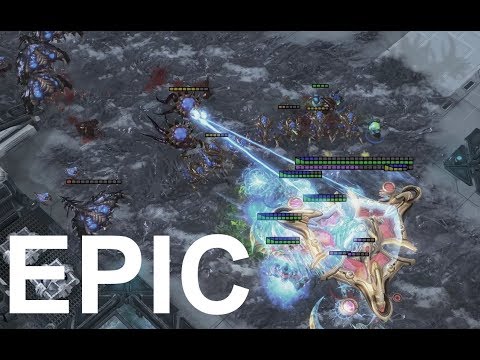 EPIC - pucK (P) v JonSnow (Z) on Para Site - StarCraft 2 - Legacy of the Void 2018
