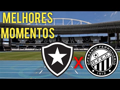 botafogo 2 x 1 operario melhores momentos