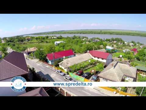 Pensiunea Delta Rustic - Mahmudia. Prezentare aeriană by www.spredelta.ro