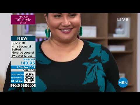 HSN | Nina Leonard Fashions 09.22.2023 - 04 PM