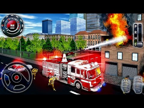 Firefighter Truck Simulator 3D- Rescue Firefighter Driving Emergensi- Android GamePlay