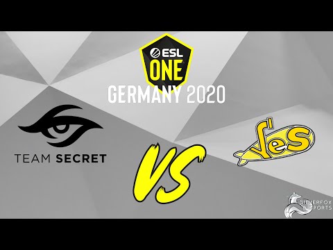 🔴 Team Secret vs Yellow Submarine - ESL One Germany - Group Stage -  BO3: Game 1