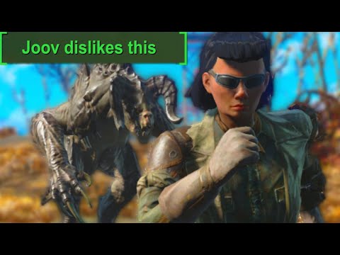 Running from Everything in Fallout 4 Survival Permadeath (Fallout 4 Live)