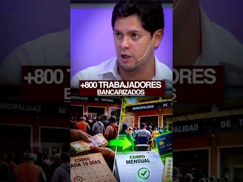 Los trabajadores eventuales de Tartagal pasaron del cobro quincenal al pago mensual por banco.