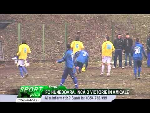 FC HUNEDOARA, ÎNCĂ O VICTORIE ÎN AMICALE
