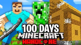 I Survived 100 Days as a CREEPER in Hardcore Minecraft.. Here's What Happened..