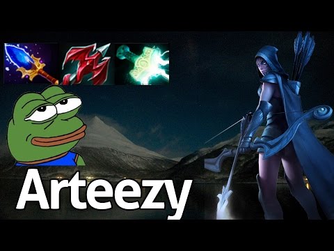 Arteezy - Dota 2 : Guide - Profession Drow Ranger - New Style !