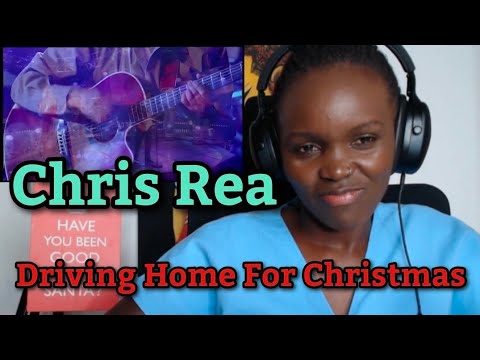 AFRICAN GIRL FIRST TIME HEARING Chris Rea - Driving Home For Christmas 