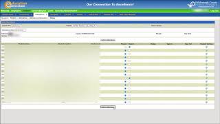 Recording Attendance in EdConnect