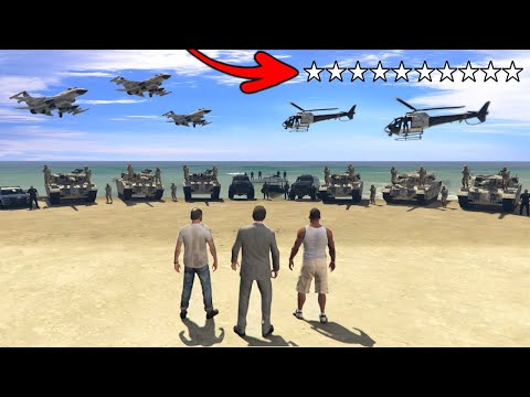 ¿Qué PASA si CONSIGUES 10 ESTRELLAS en GTA 5?