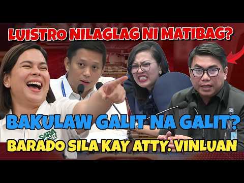 KAPAPASOK LANG! BAKUL@W GALIT NA GALIT? MATIBAG NILAGLAG NA SI LUISTRO?