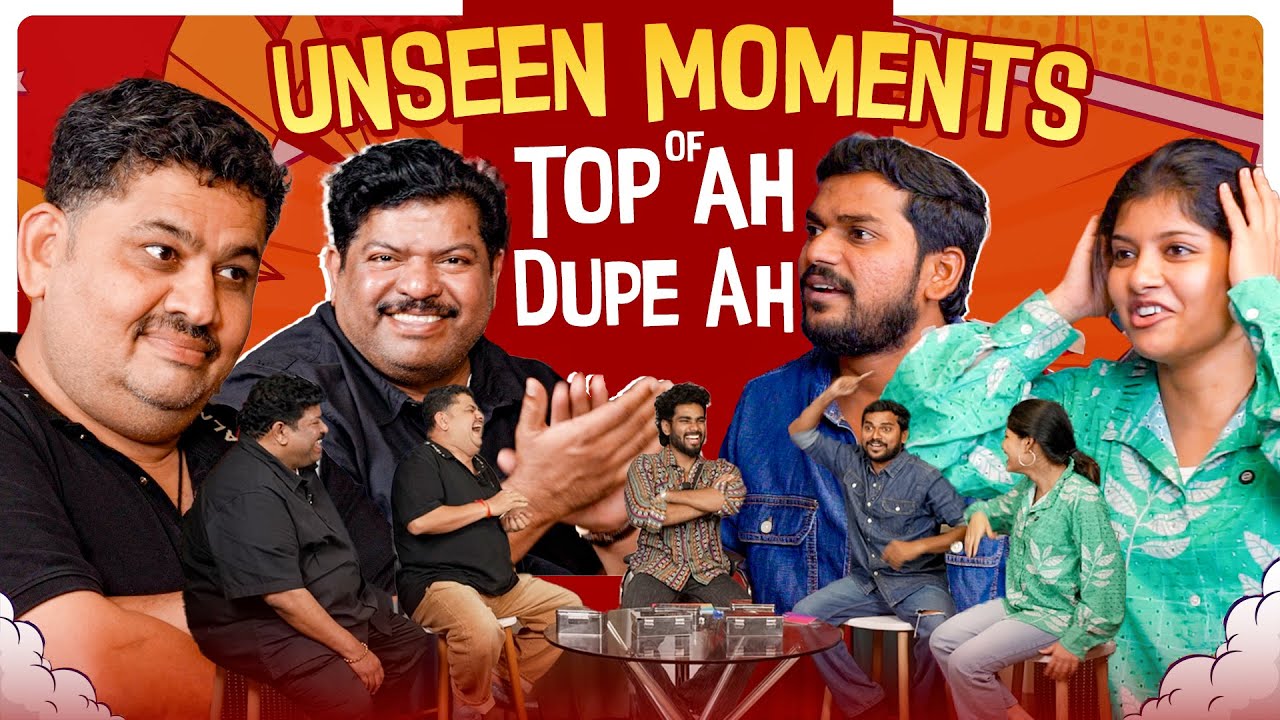 Unseen Fun Moments of Top ah Dupe ah Ft. Chef Bhat & Ramu | Monisha & Adirchi Arun | Sam Vishal