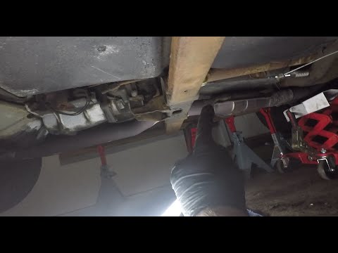 C3 Corvette Side Pipes Install Part 1 - Removing Old Exhaust