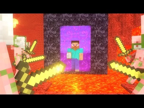 Zombie Pigman Life  - Minecraft animation