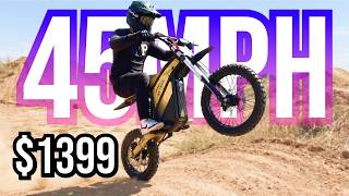 45 MPH Electric Dirt Bike… For THIS Price?! Heybike Villain Review