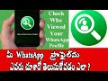 How to Know Who Viewed My WhatsApp Profile ; Whats Tracker: Who Viewed My Profile?