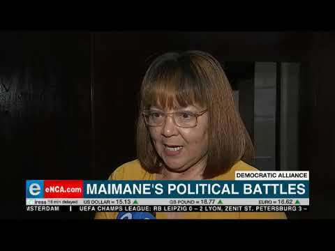 De Lille says she warned Maimane