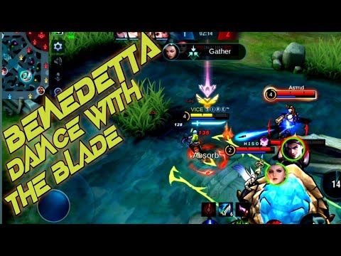 DANCE WITH THE BLADE | BENEDETTA MLBB | BENEDETTA MONTAGE | Mobile Legends: Bang Bang