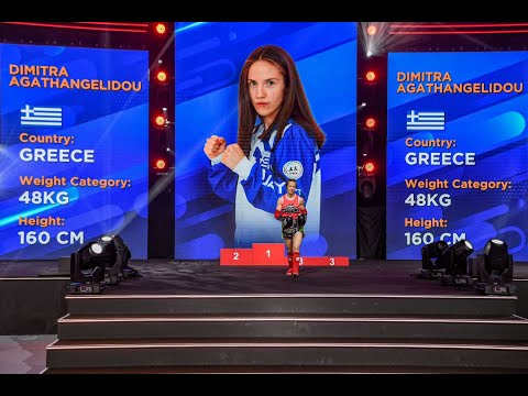 Dimitra Agathangelidou - I.F.M.A. SENIOR WORLD CHAMPIONSHIPS 2022