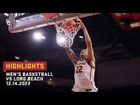 Men's Basketball - USC 88, LBSU 78: Highlights (12/14/22)