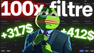 Yükselecek memecoinleri yakalayan filtre ayarları! (kanıtlı)