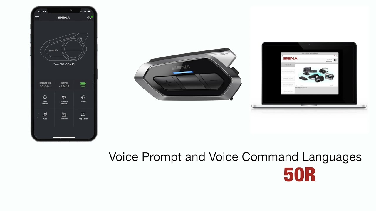 50R - Voice Prompt and Voice Command Languages
