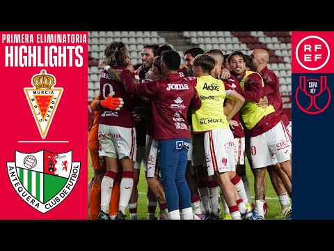 Resumen #CopaDelReyMAPFRE | Real Murcia 1 (2-1) 1 Antequera CF | Primera Eliminatoria | Temp. 25/26