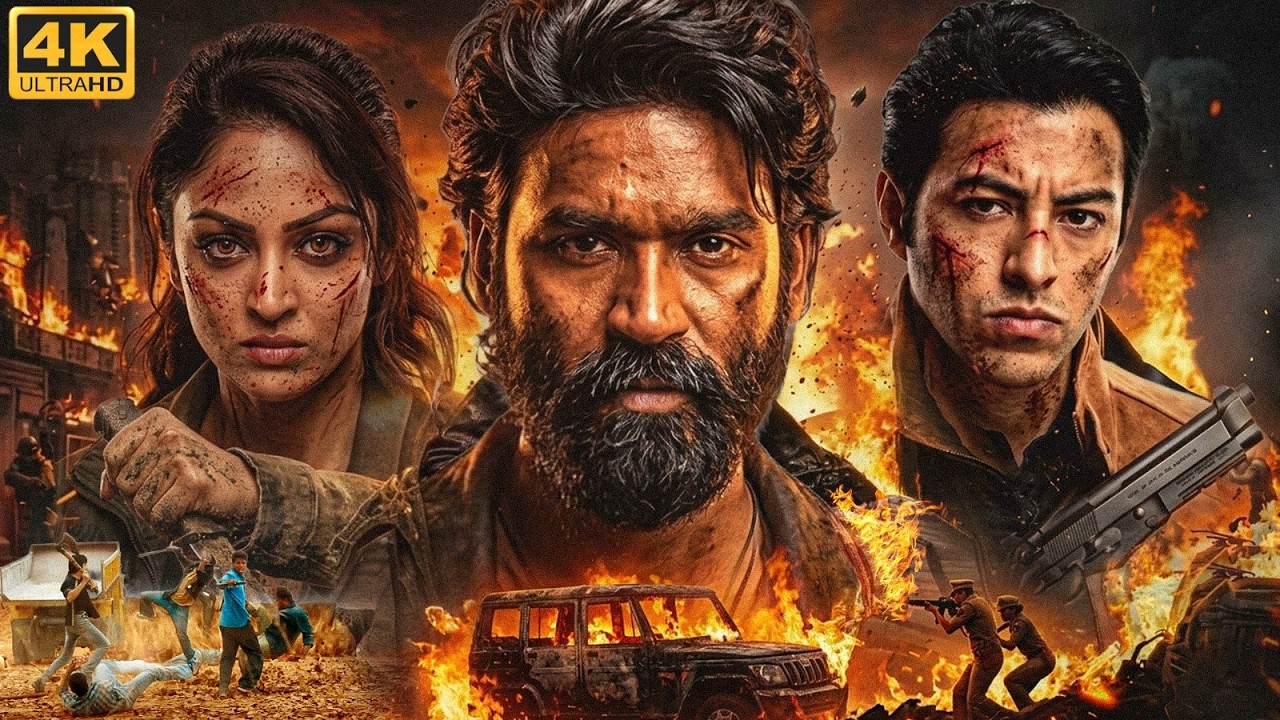 Superhit South Hindi Dubbed Full Romantic Action Movies | Ranveer Kumar, Dhanush, Sandeepa Dhar