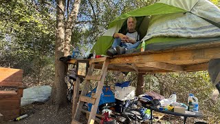 Living In  a Treehouse to Escape the Cost of Living