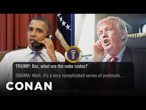 Still More Leaked Trump & Obama Phone Calls | CONAN on TBS