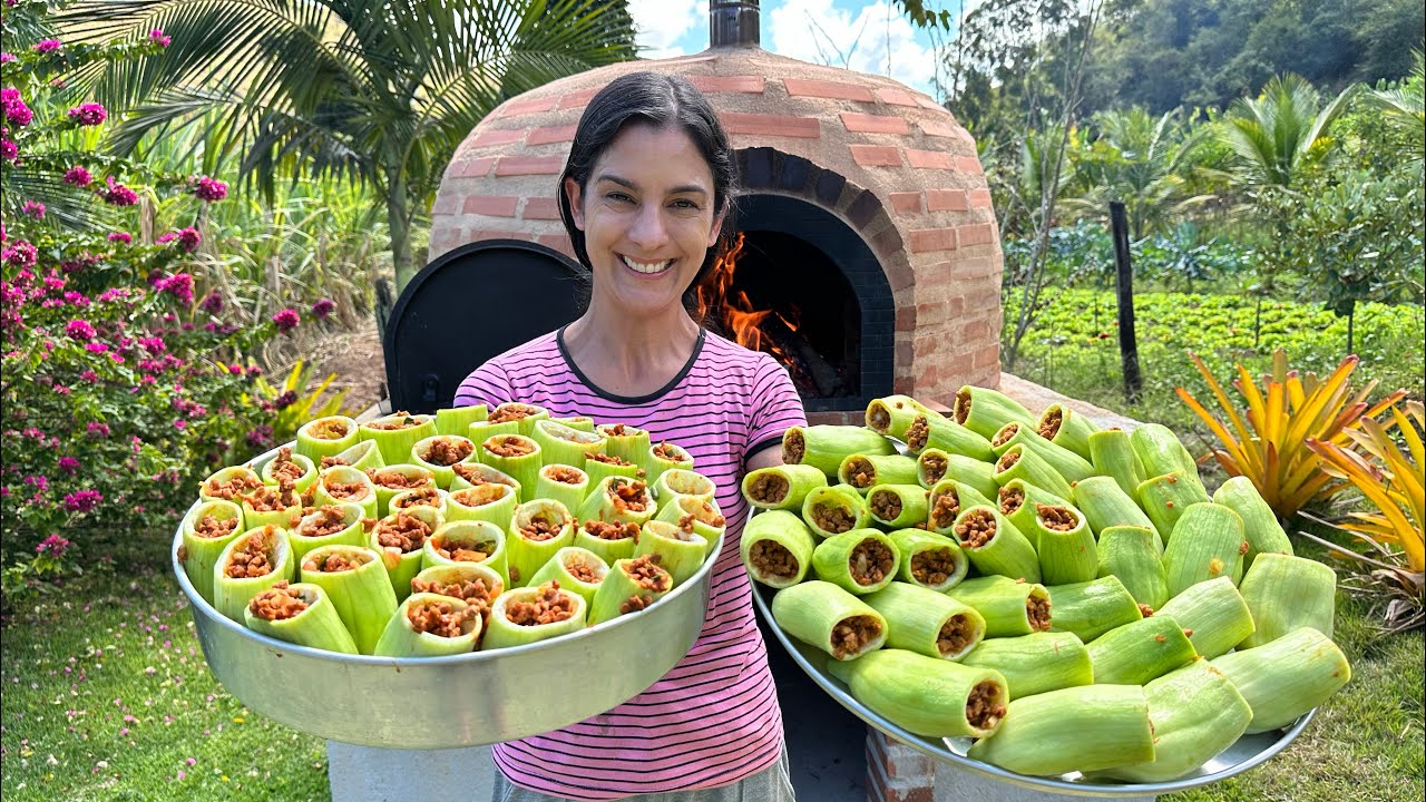 Fruto pouco conhecido no Brasil, maxixe do reino- Semente de família