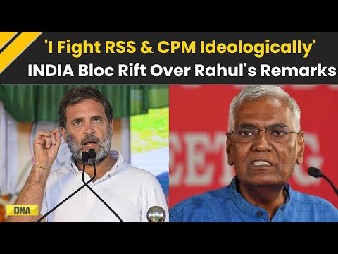 Rahul Gandhi Vs RSS: RaGa's 'I Fight RSS, CPM Ideologically' Remarks Sparks Rift Within INDIA Bloc