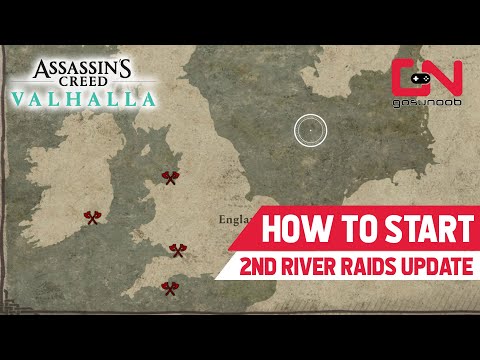 How to Start NEW (Second) River Raid Update | AC Valhalla Unlocking River Berbha Map