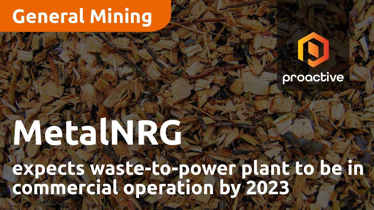MetalNRG expects waste-to-power plant to be in commercial operation by 2023