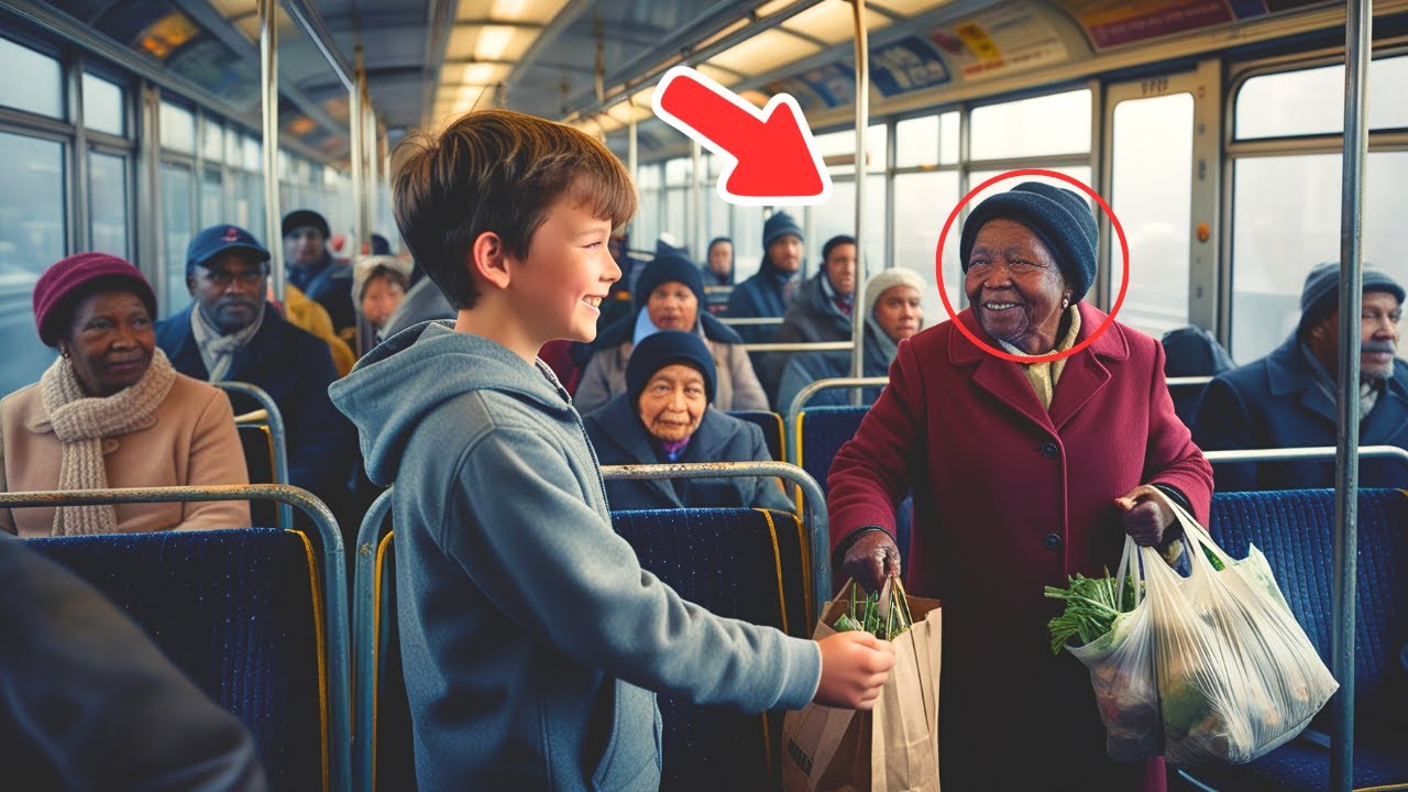A White Teenager's Simple Act of Kindness to an Old Black Woman Leads to a Life-Changing Surprise!