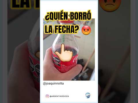 Soy adicto a la Coca-Cola y esto me hizo sospechar