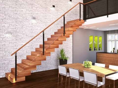 Дизайн лестницы в частном доме (31 фото)