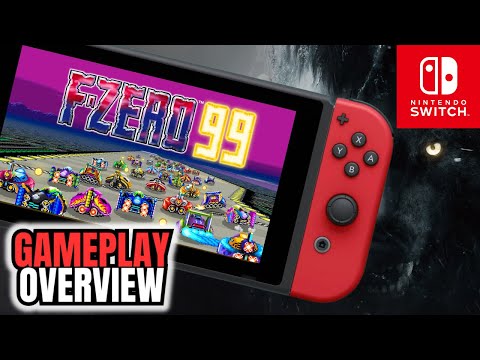 F-Zero 99 Gameplay Overview | High-Speed Racing on Nintendo Switch Online!