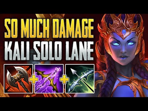 THIS BUILD IS INSANE! Kali Solo Gameplay (SMITE Conquest)