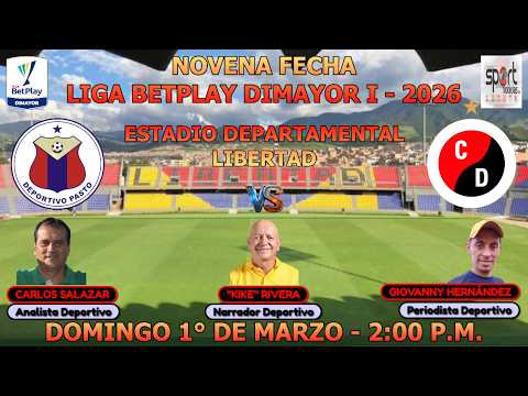 ⚽️ Deportivo Pasto vs. Cúcuta Deportivo.