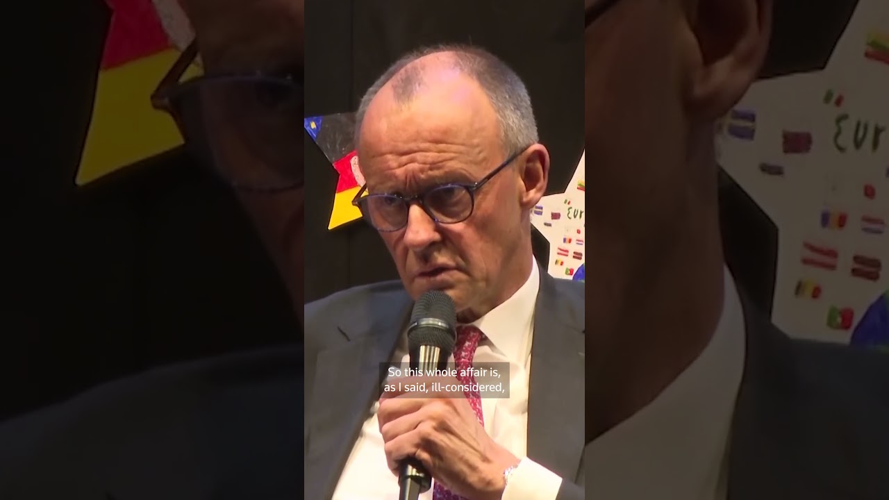Video | Germany's Merz says Iran is humiliating US