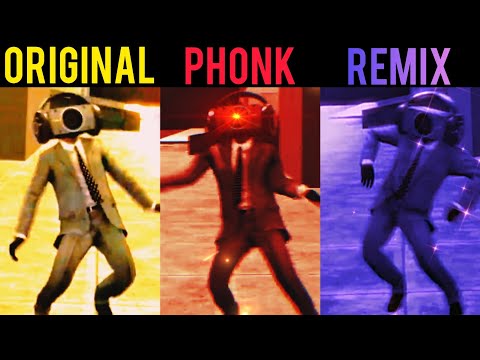 Speakerman Dancing Original vs Remix vs Phonk Version part 1