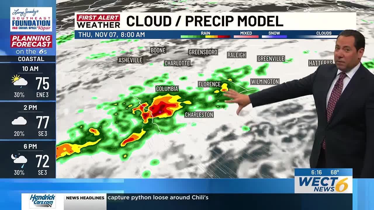 Your First Alert Forecast from Thu. morning, Nov. 7, 2024