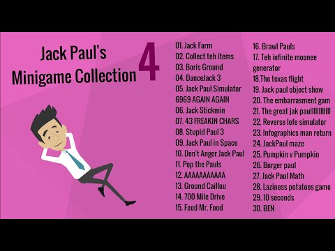 Joey, Steven, and Kimberly Play Jack Paul's Minigame Collection 4