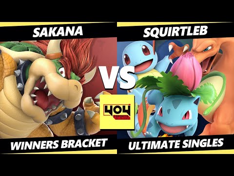 4o4 Weekly Smash 13 - Sakana (Bowser) Vs. squirtleB (Pokemon Trainer) Smash Ultimate - SSBU
