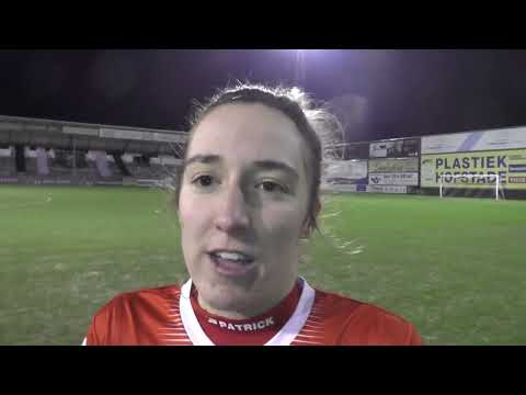 Selina Gijsbrechts na SC Eendracht Aalst Ladies - FWS Woluwe op 22.01.2022