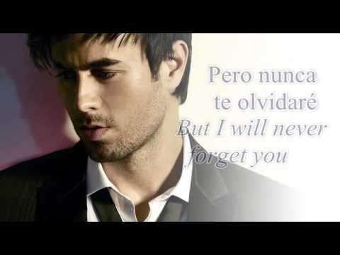 Enrique Iglesias Nunca Te Olvidar Lyrics   Spanish & English