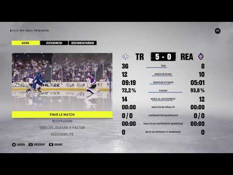 NHL 22 : Lions Trois-Rivieres Match  # 38
