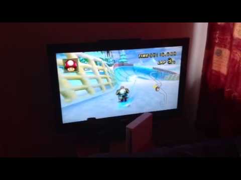 [MKWii] DK Summit/Snowboard Cross Double Shortcut Tutorial! ~ Do you want some Pizza?